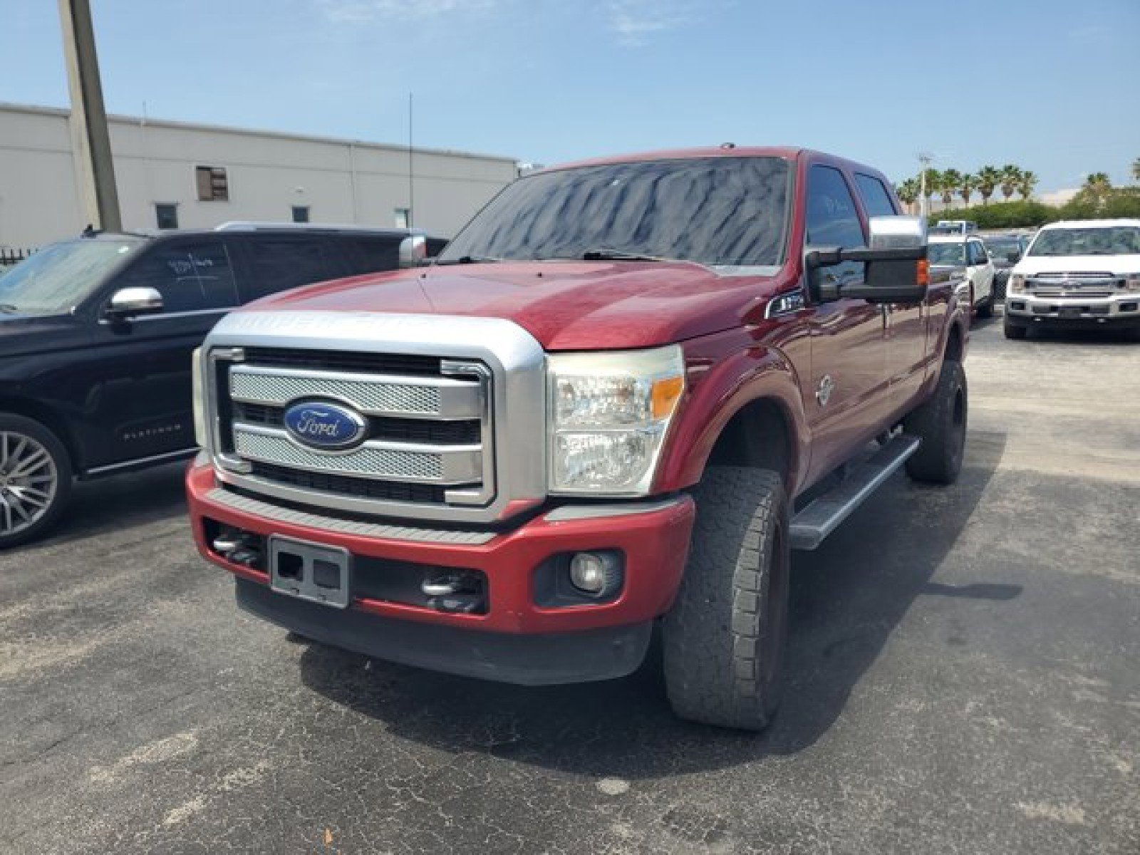 Used 2015 Ford F350 Platinum w/ Platinum Package AWD/4WD image 3