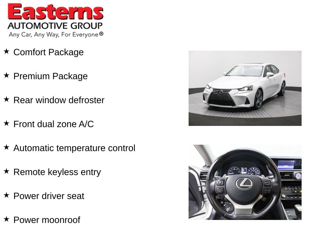 Used 2018 Lexus IS 300 AWD w/ Comfort Package image 22