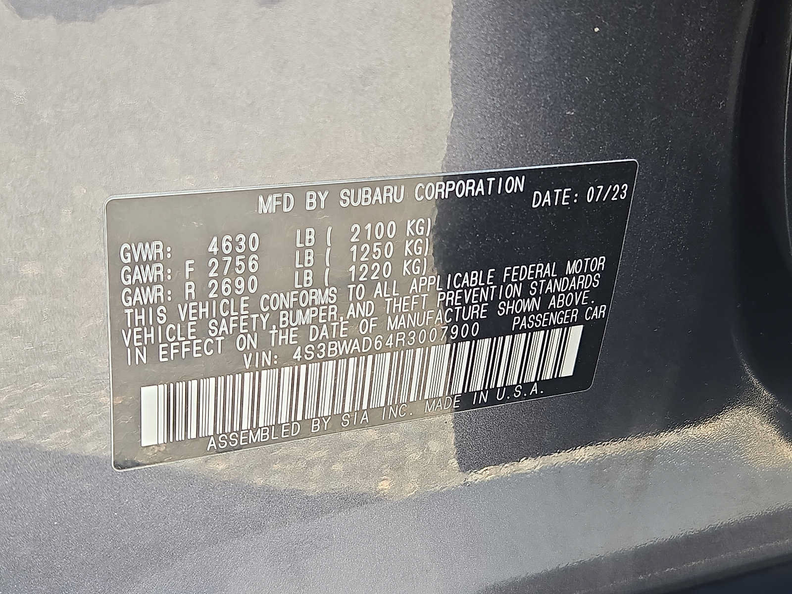 Used 2024 Subaru Legacy Premium AWD/4WD image 26