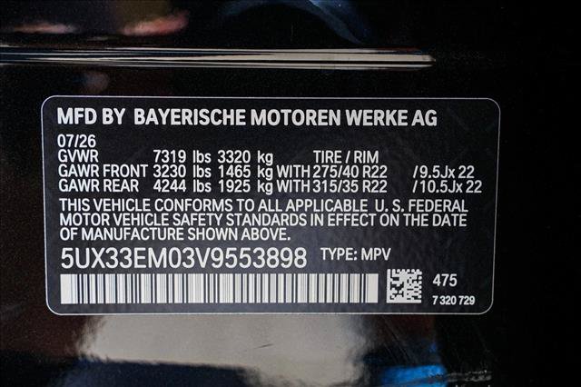 New 2027 BMW X7 M60i AWD/4WD image 27