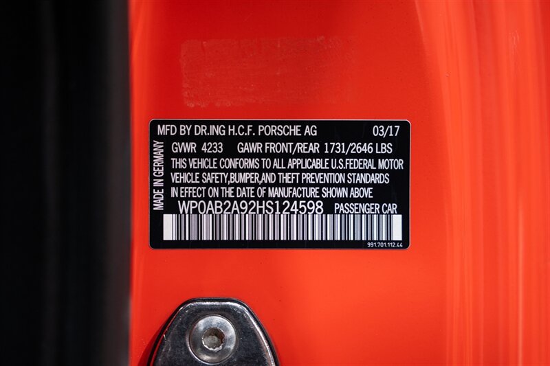 Used 2017 Porsche 911 Carrera GTS RWD image 27