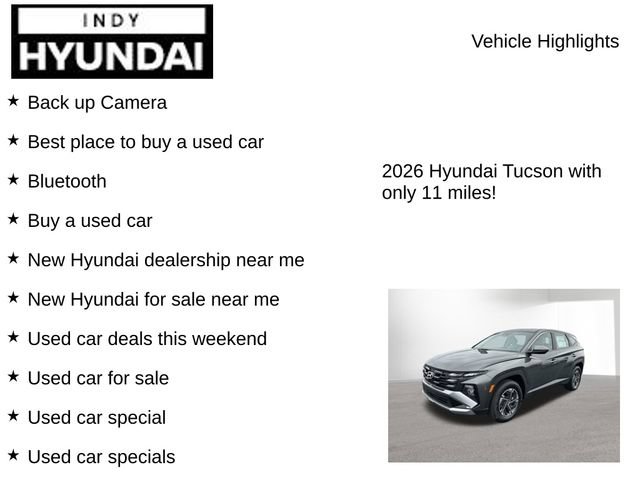 New 2026 Hyundai Tucson Blue SE AWD/4WD image 7
