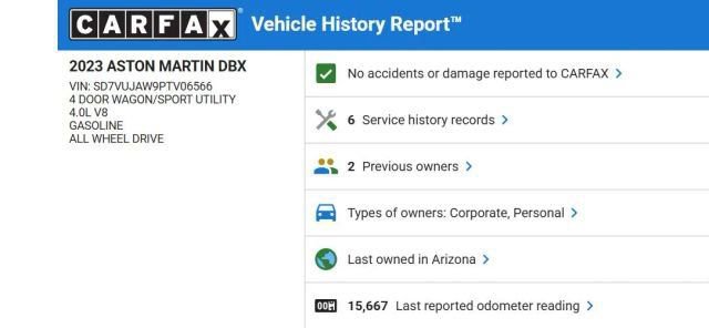 Used 2023 Aston Martin DBX image 7