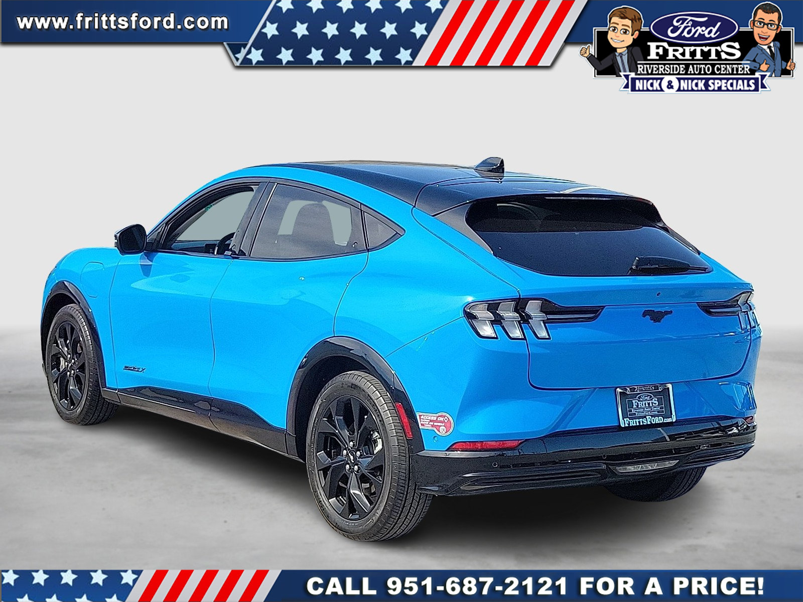 Used 2023 Ford Mustang Mach-E Premium w/ Mustang Nite Pony Package RWD image 3