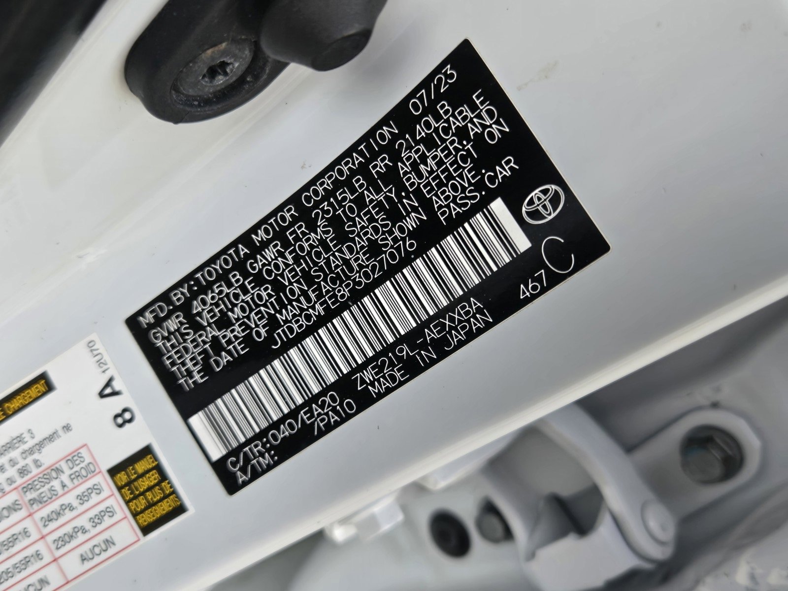 Certified 2023 Toyota Corolla XLE image 27