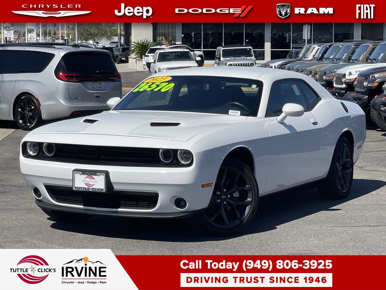 Used 2023 Dodge Challenger SXT w/ Blacktop Package