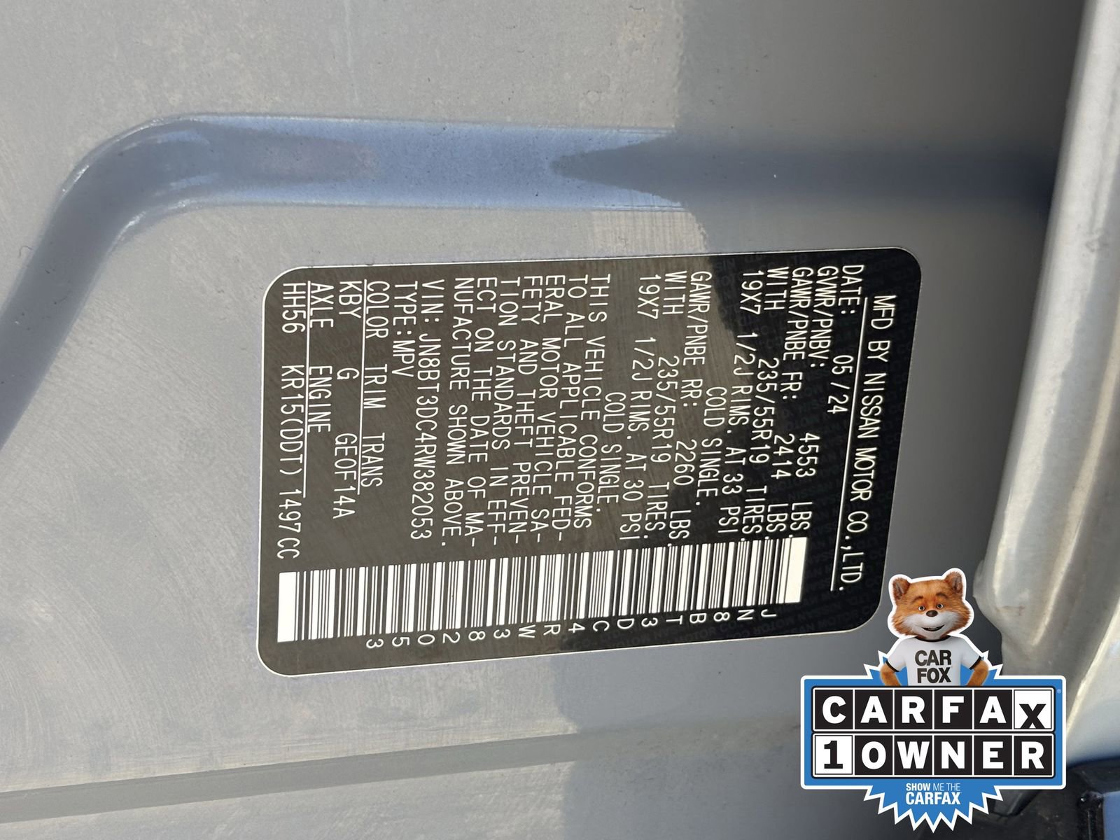 Used 2024 Nissan Rogue Platinum w/ Platinum Premium Package FWD image 34
