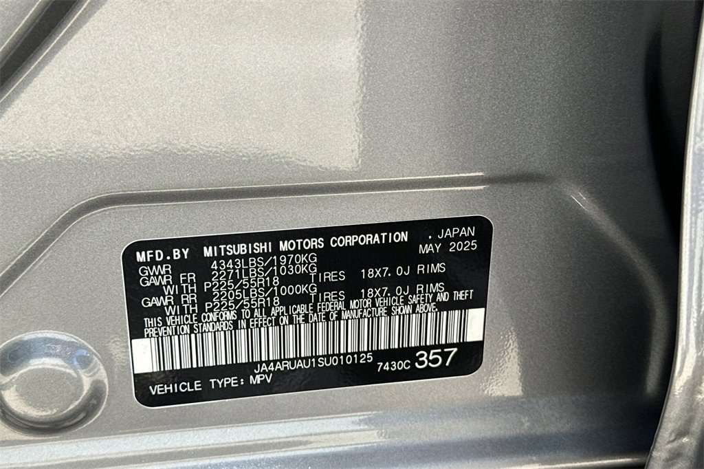 New 2025 Mitsubishi Outlander Sport ES image 27