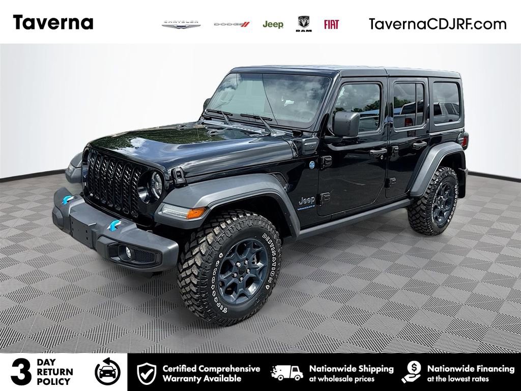 Used 2023 Jeep Wrangler Unlimited w/ 8.4" Radio Group AWD/4WD video 1