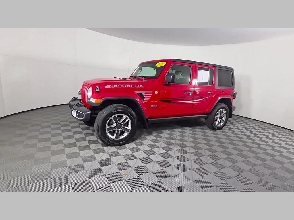Used 2021 Jeep Wrangler Unlimited Sahara AWD/4WD image 49
