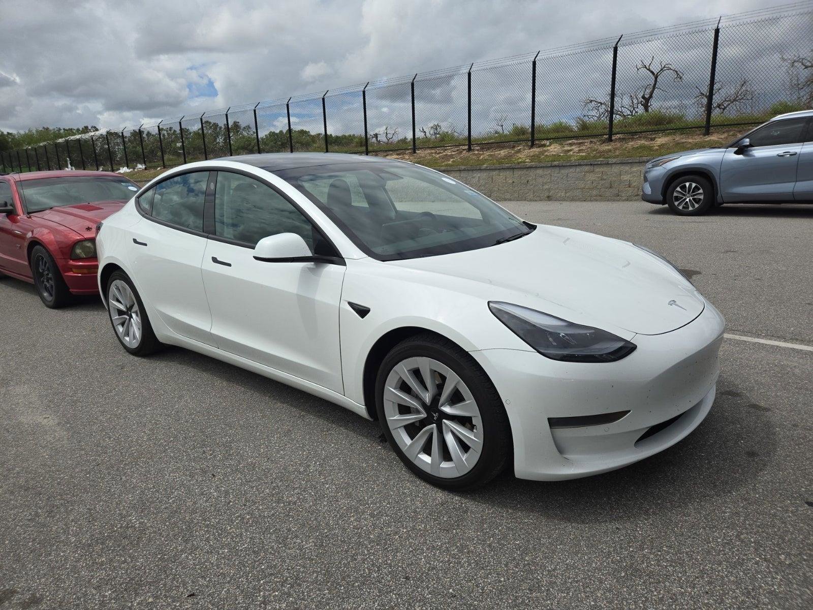 Used 2021 Tesla Model 3 Long Range AWD/4WD image 2