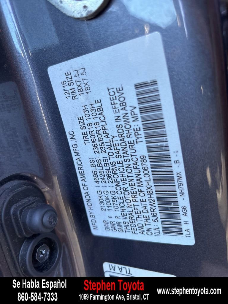 Used 2017 Honda CR-V EX-L image 31