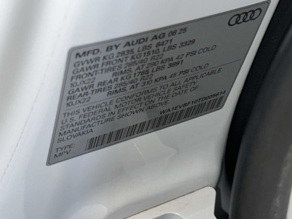 Used 2026 Audi Q8 Premium Plus w/ Premium Plus Package AWD/4WD image 35