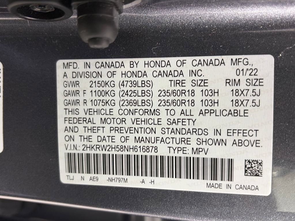 Used 2022 Honda CR-V EX image 9