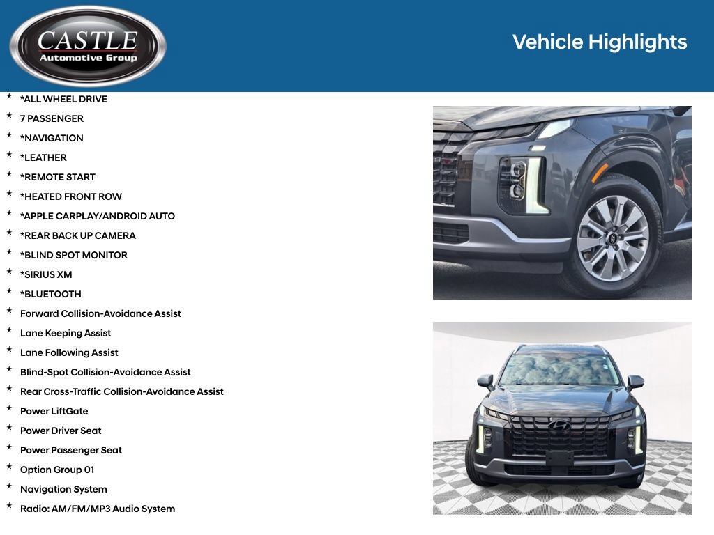 Certified 2024 Hyundai Palisade SEL AWD/4WD image 3