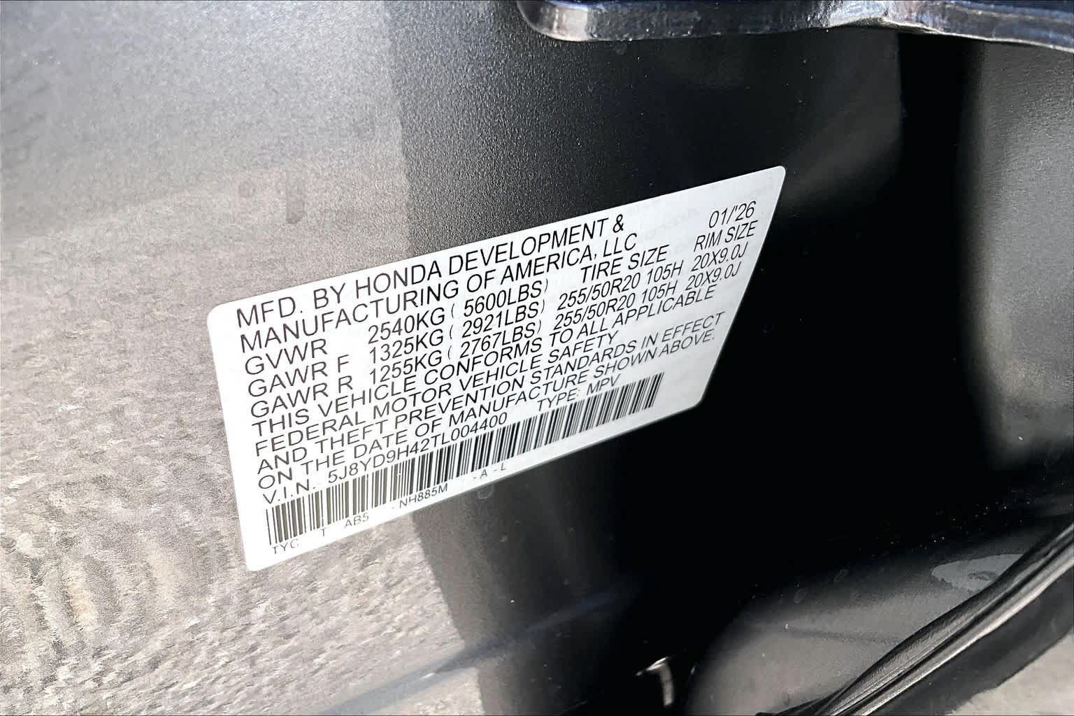 Certified 2026 Acura MDX w/ Technology Package FWD image 21
