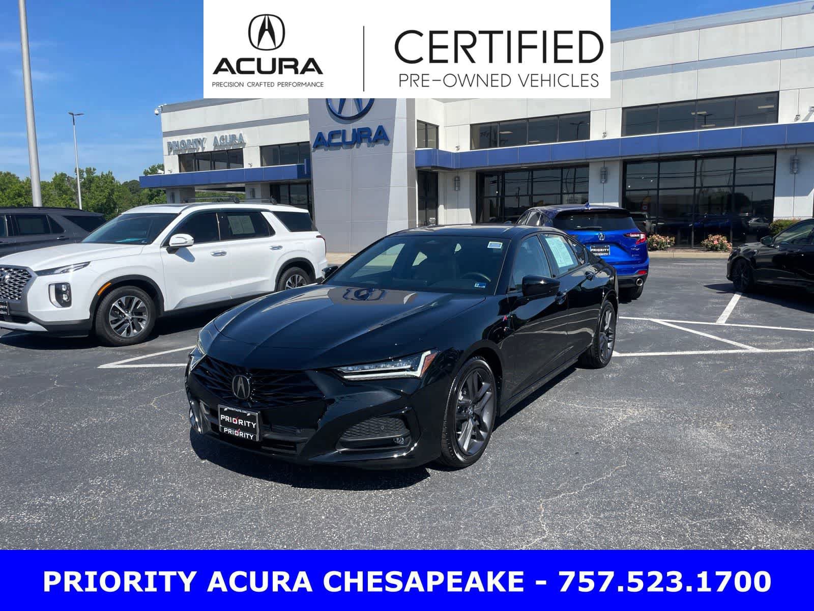 Certified 2025 Acura TLX SH-AWD w/ A-SPEC Pkg
