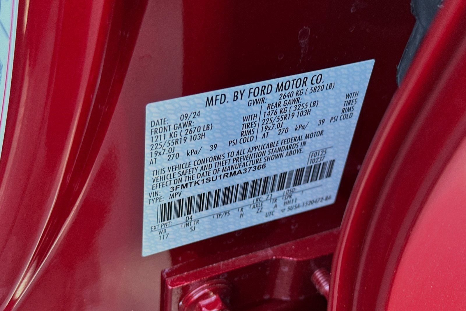 New 2024 Ford Mustang Mach-E Select w/ Comfort Package Lite image 18