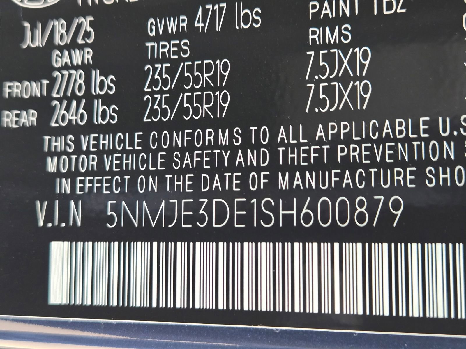 Certified 2025 Hyundai Tucson Limited image 31