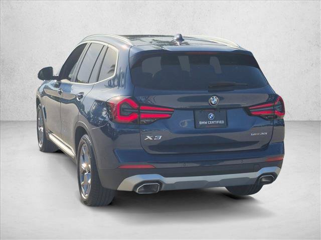 Certified 2024 BMW X3 sDrive30i w/ Convenience Package RWD image 8