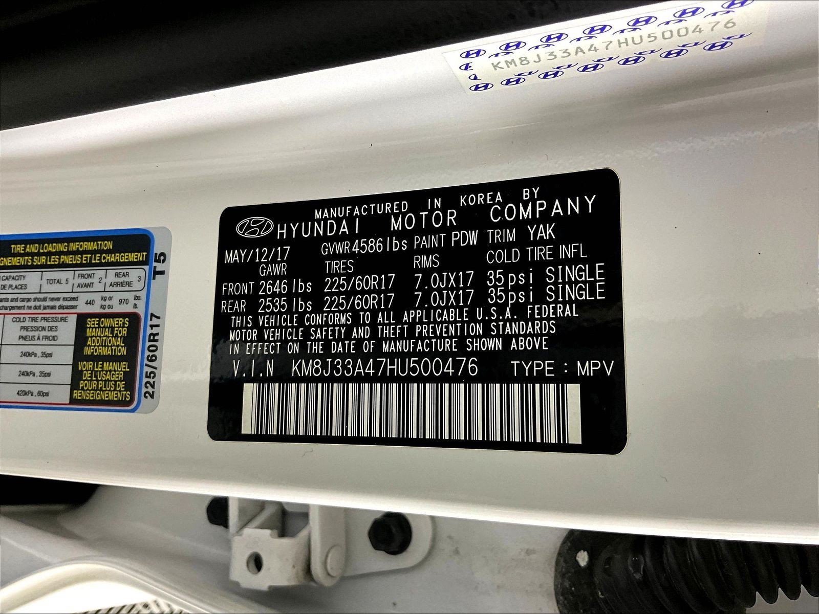 Used 2017 Hyundai Tucson SE w/ SE Popular Package 02 FWD image 19