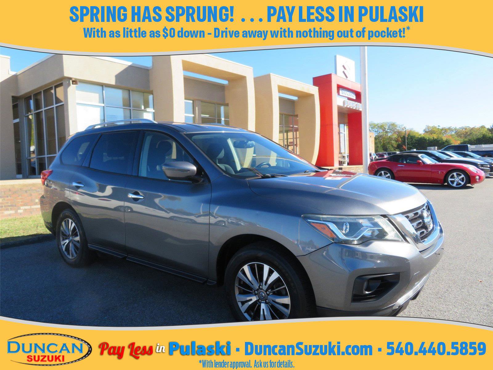 Used 2019 Nissan Pathfinder SV