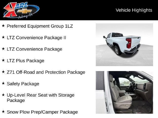 Certified 2026 Chevrolet Silverado 2500 LTZ w/ LTZ Plus Package AWD/4WD image 2