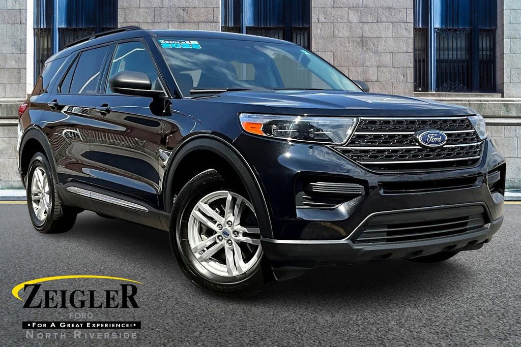 Certified 2023 Ford Explorer XLT w/ Class IV Trailer Tow Package AWD/4WD image 1