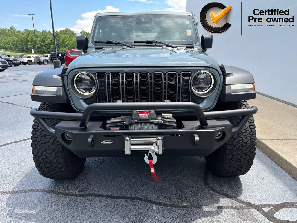 Certified 2024 Jeep Wrangler Unlimited Rubicon w/ XTREMEE 35" Tire Package AWD/4WD image 4