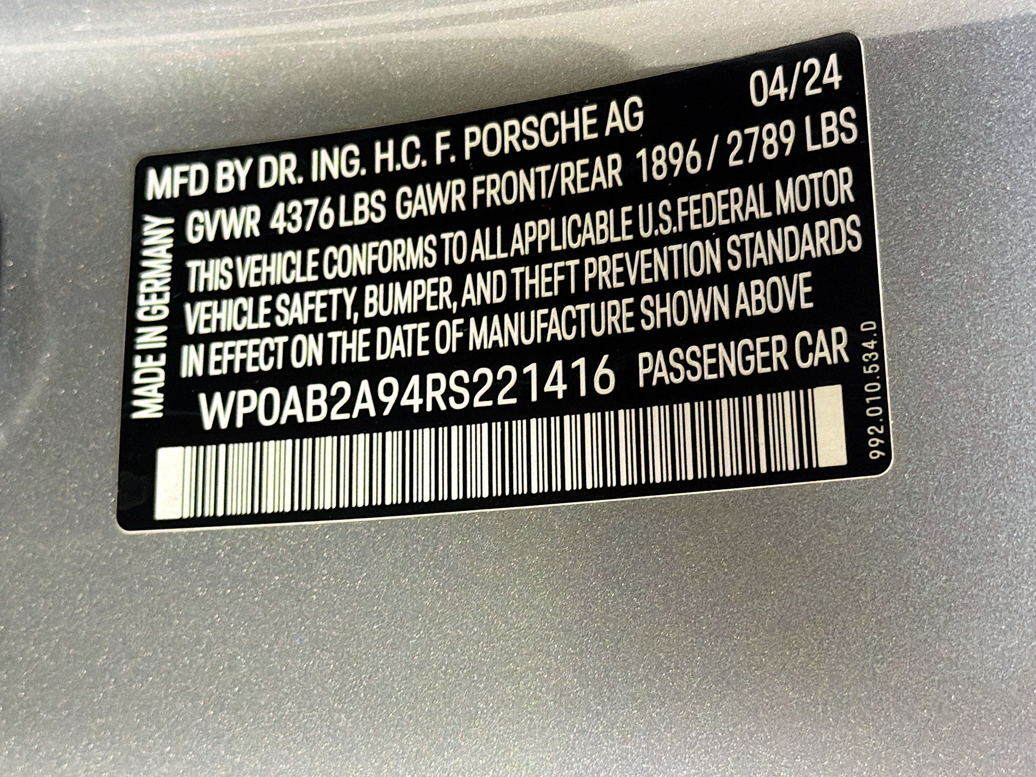 Certified 2024 Porsche 911 Carrera GTS RWD image 40