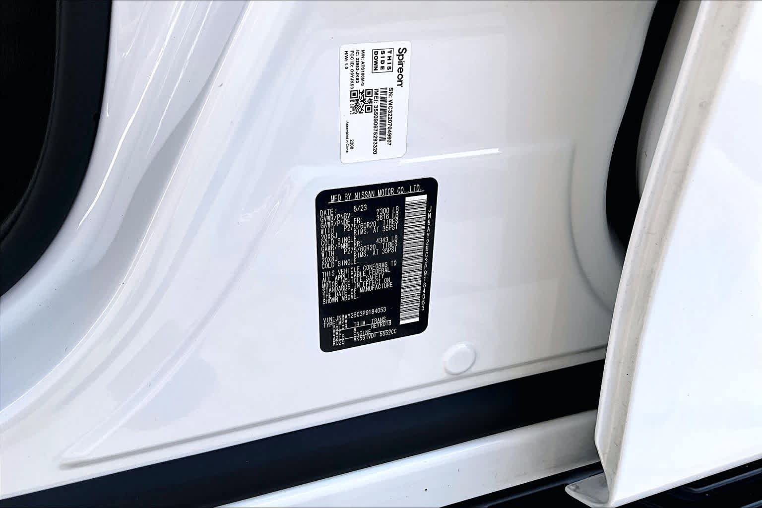 Used 2023 Nissan Armada SL w/ Cargo Package image 33