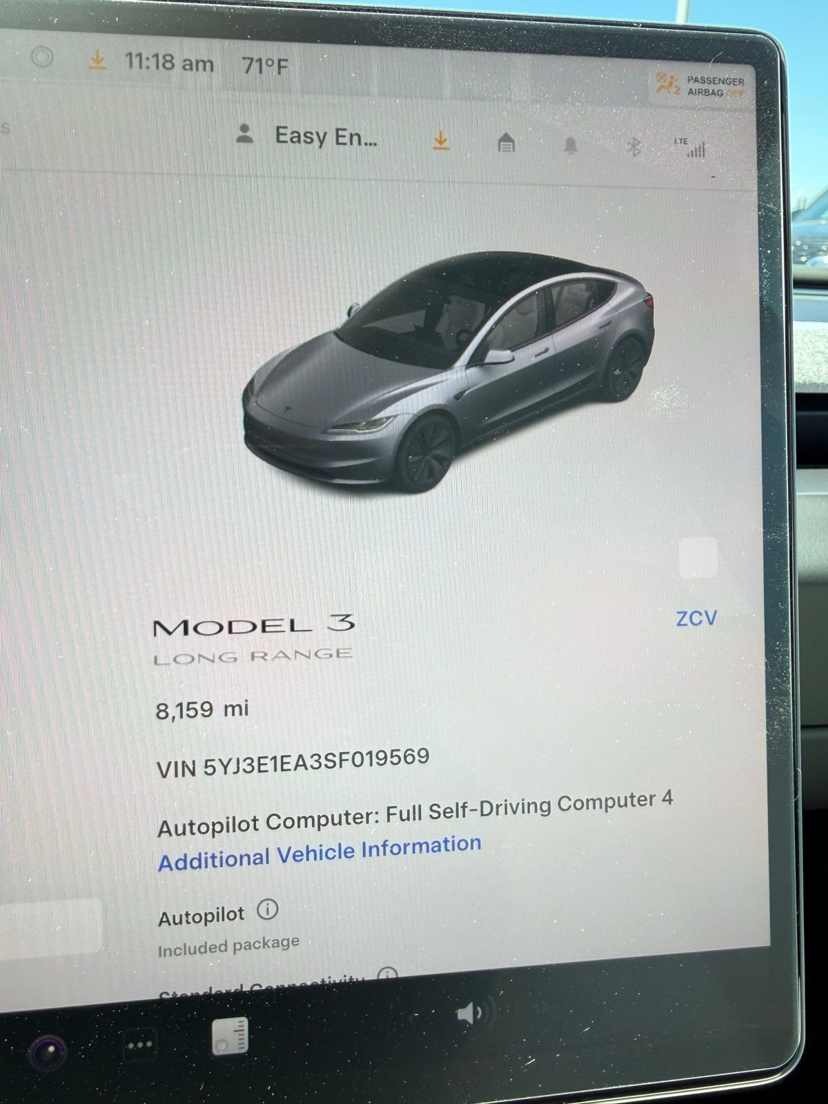 Used 2025 Tesla Model 3 Long Range RWD image 8