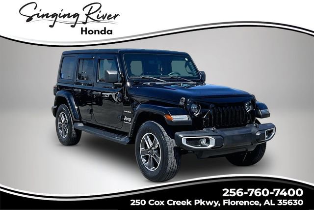 Used 2023 Jeep Wrangler Sahara w/ LED Lighting Group image 1