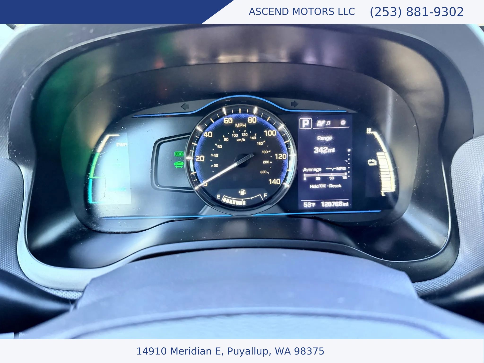 Used 2019 Hyundai Ioniq Blue image 15