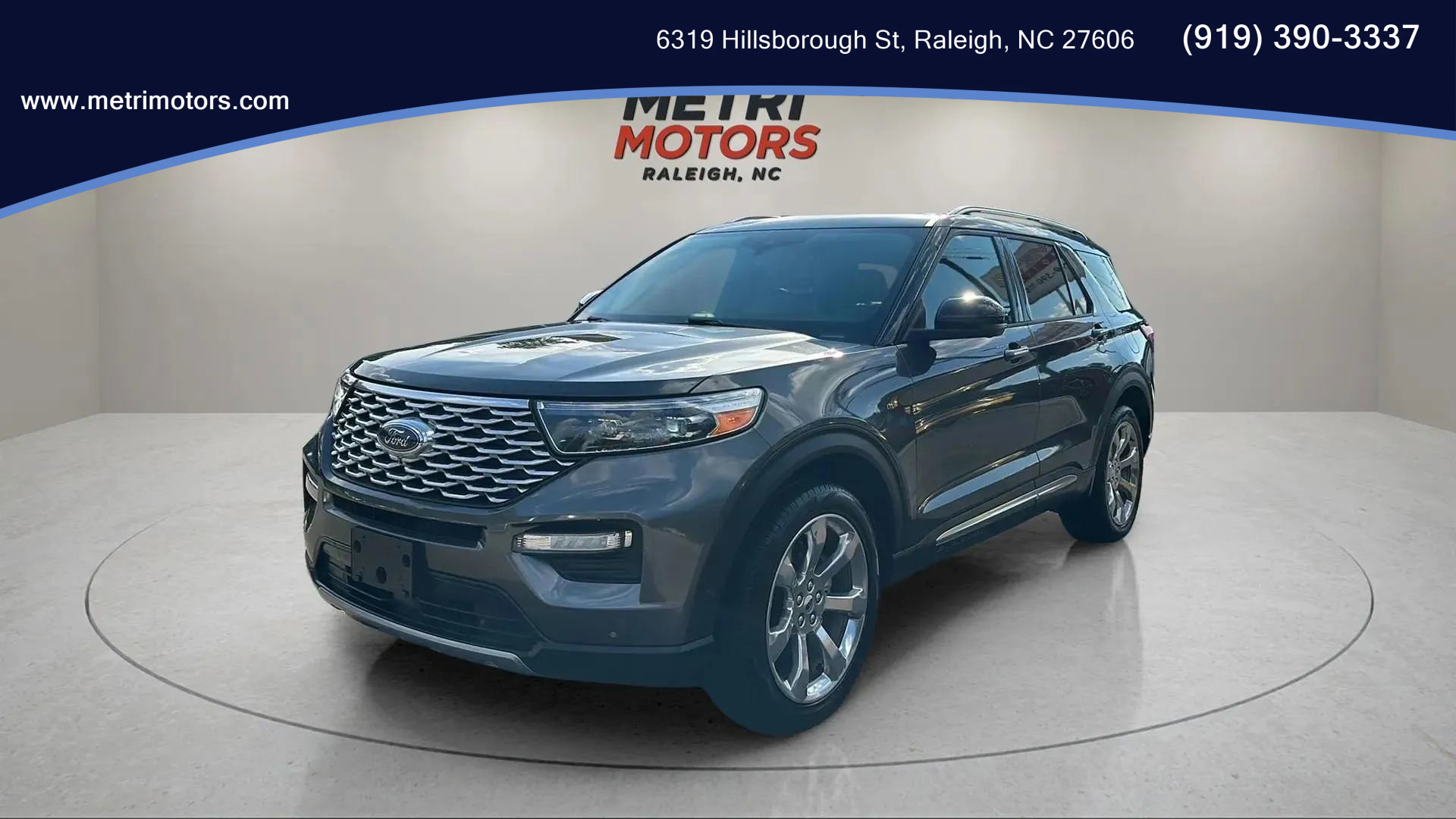 Used 2020 Ford Explorer Platinum w/ Premium Technology Package image 1