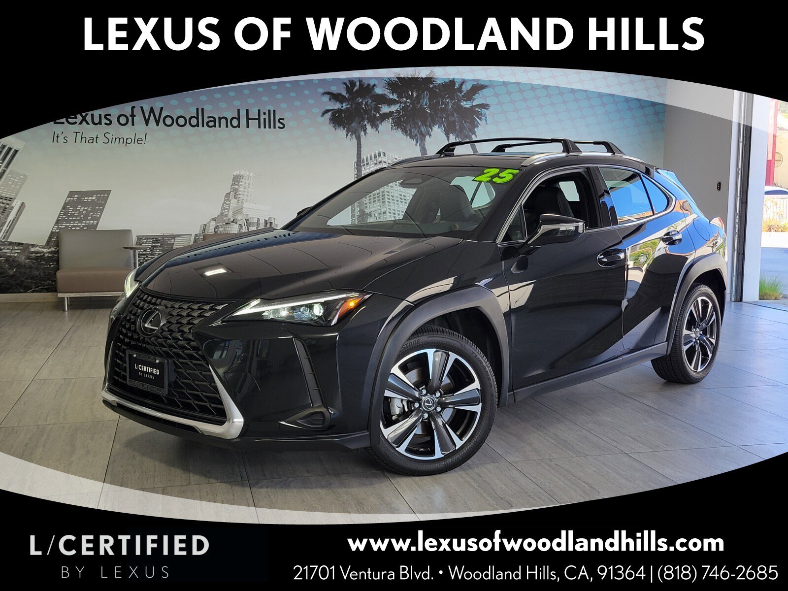 Certified 2025 Lexus UX 300h FWD w/ Accessory Package (Z2) image 1