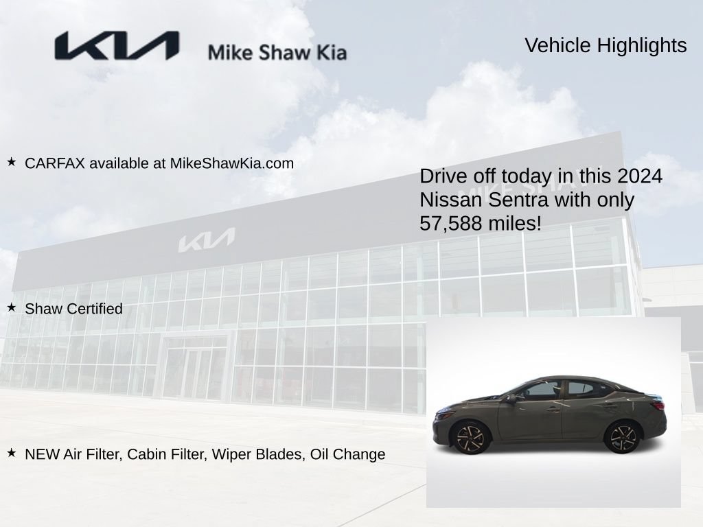 Used 2024 Nissan Sentra SV FWD image 8