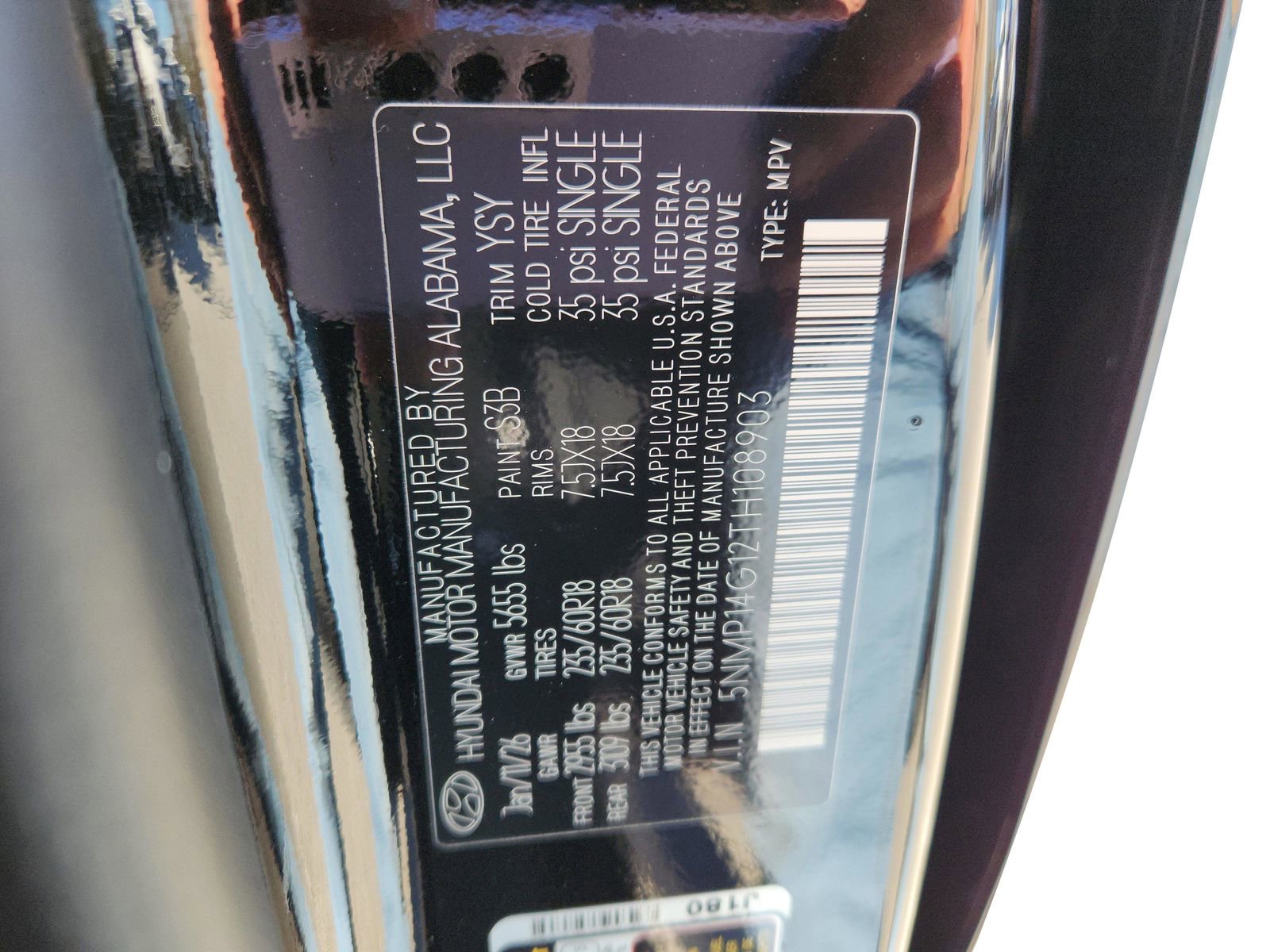 New 2026 Hyundai Santa Fe SE image 31