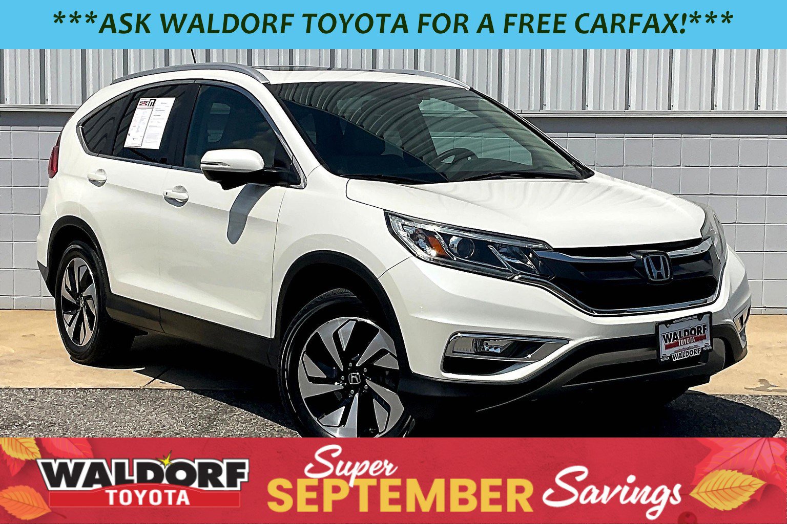 Used 2016 Honda CR-V Touring