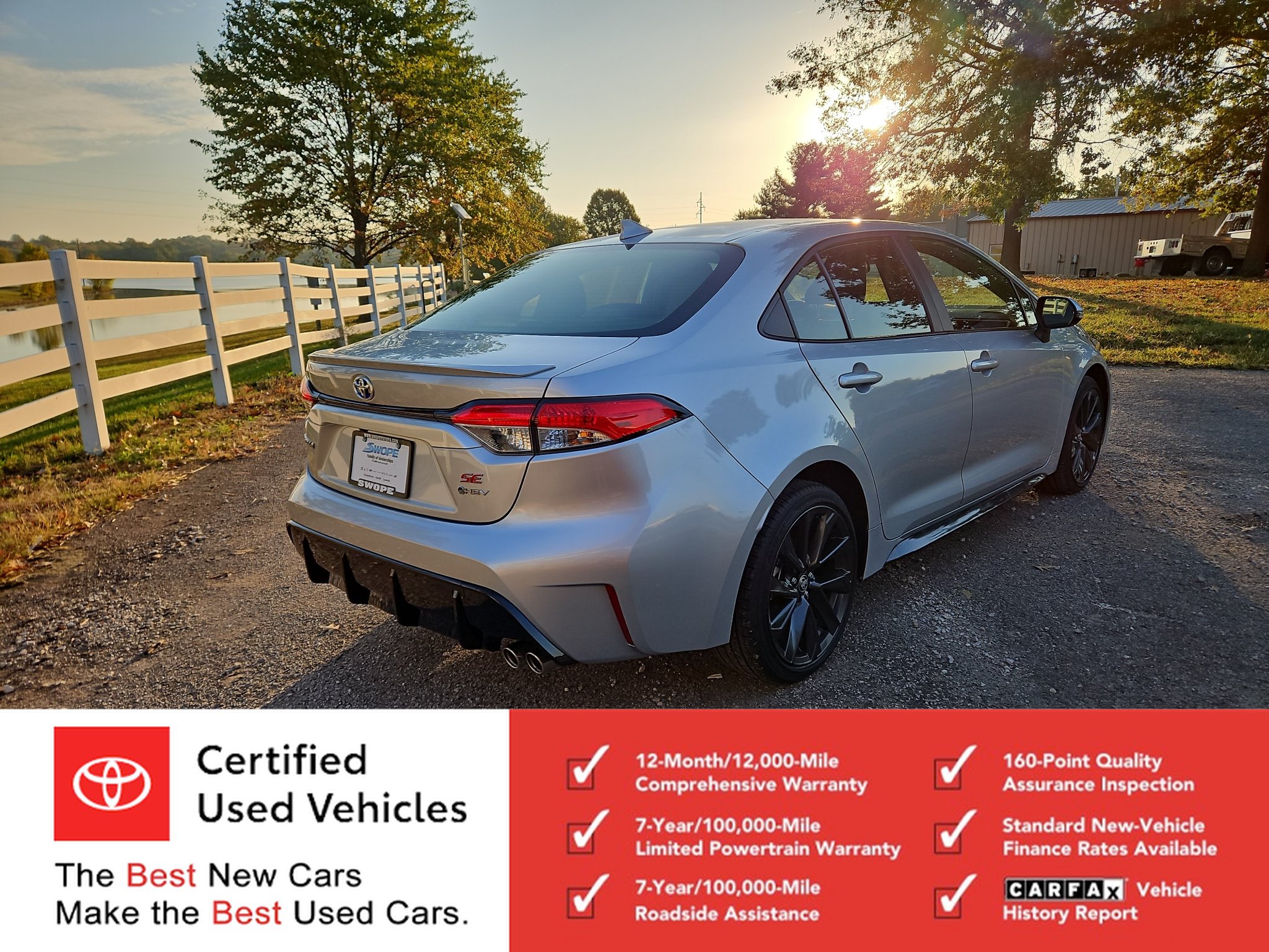 Certified 2025 Toyota Corolla SE FWD image 3
