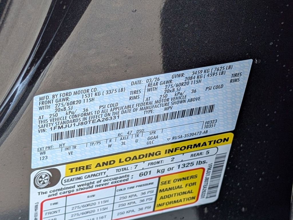 New 2026 Ford Expedition Active image 61