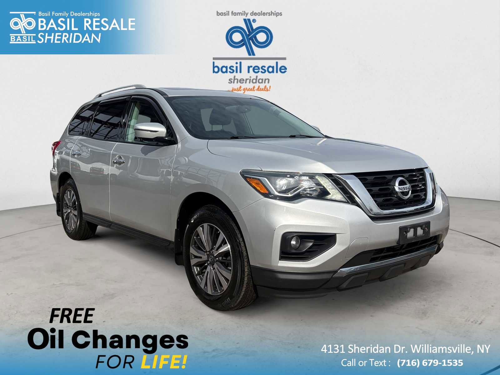 Used 2017 Nissan Pathfinder SL w/ SL Premium Package AWD/4WD image 1