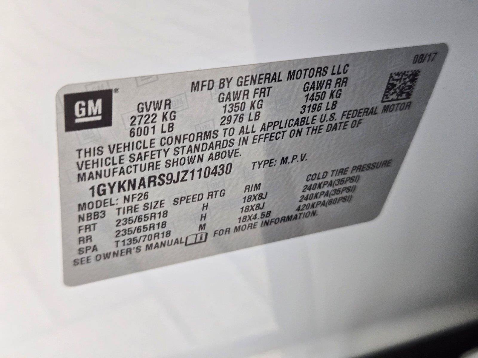 Used 2018 Cadillac XT5 FWD image 31