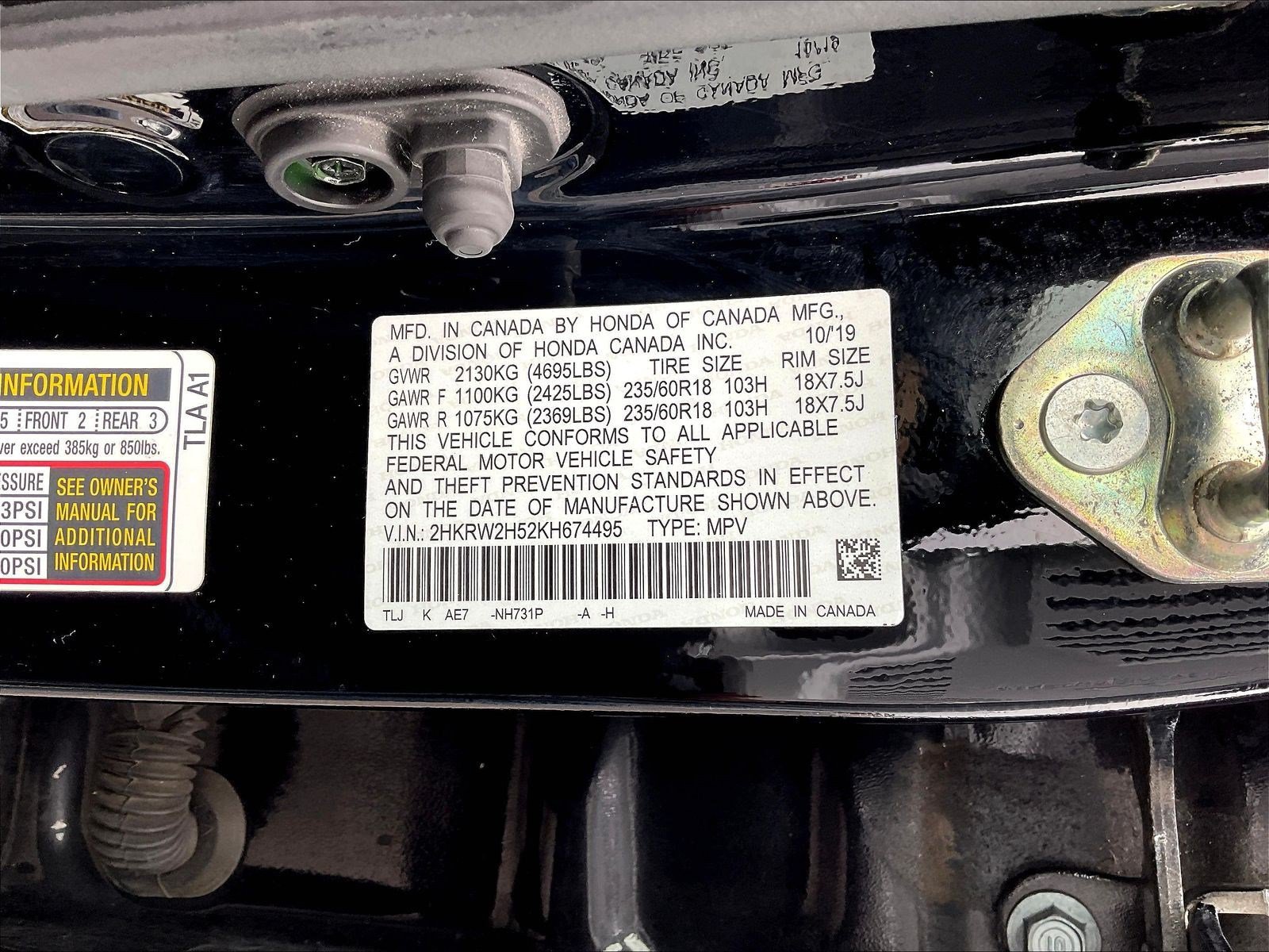 Used 2019 Honda CR-V EX image 19