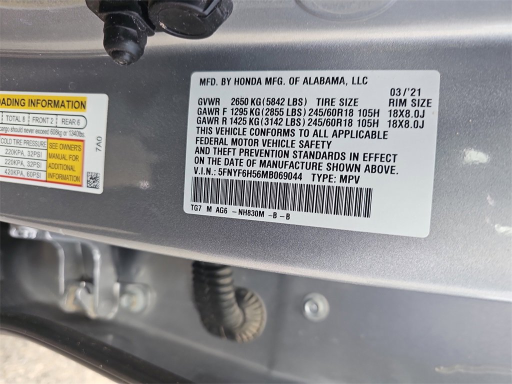 Used 2021 Honda Pilot EX-L image 36