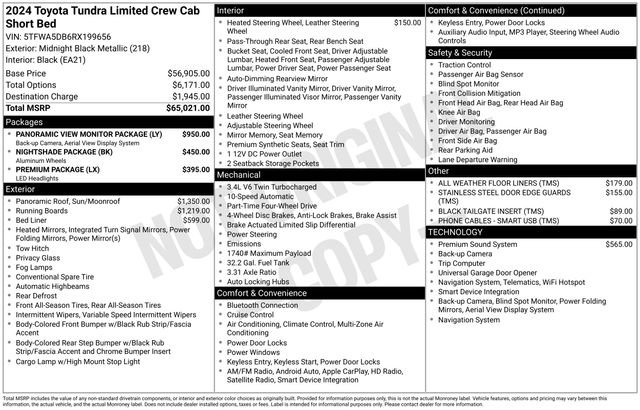 Used 2024 Toyota Tundra Limited image 8