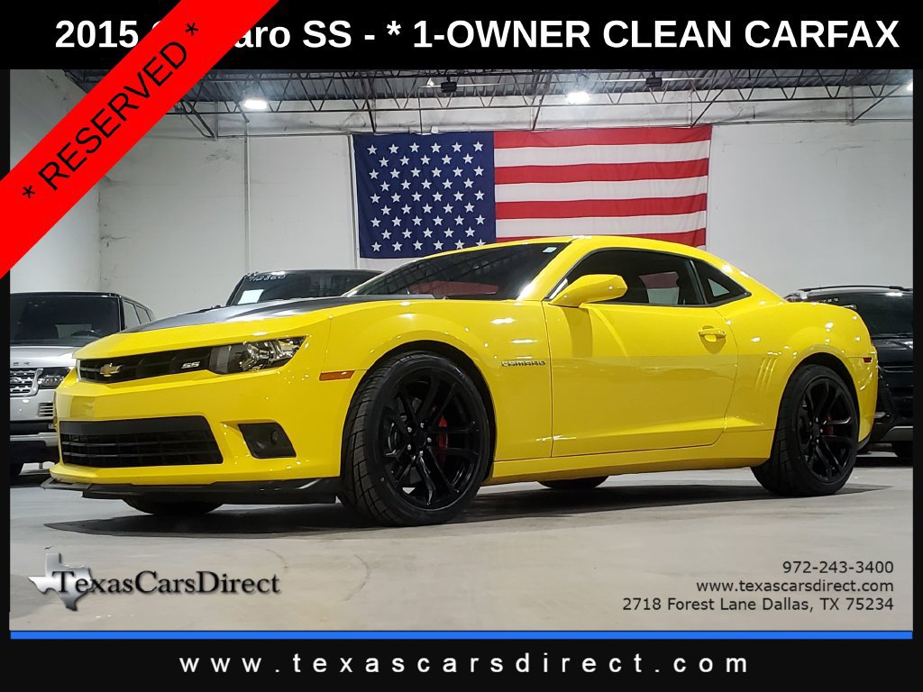 Used 2015 Chevrolet Camaro SS w/ SS Performance Package