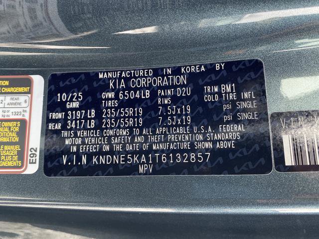 New 2026 Kia Carnival SX Prestige image 50