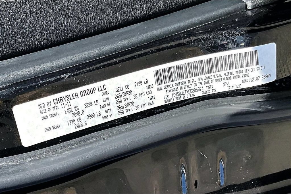Used 2012 Dodge Durango Citadel w/ Trailer Tow Group IV AWD/4WD image 34