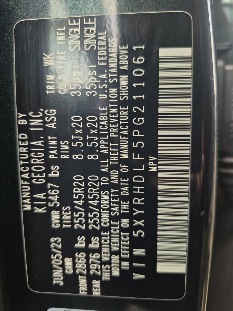 Certified 2023 Kia Sorento X-Line EX AWD/4WD image 25